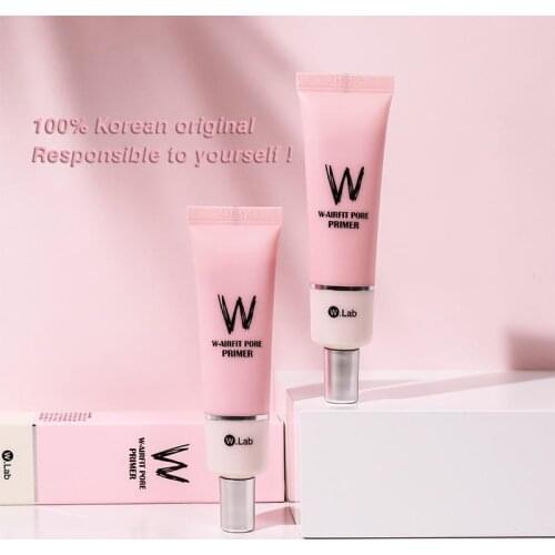 Korea cosmetics Wlab facial face pore primer base makeup for face brighten smooth skin invisible pores matte primer make up base
