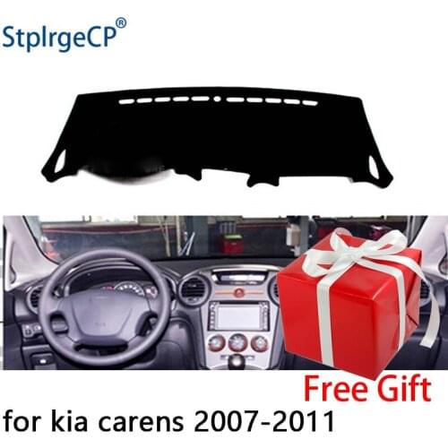 For kia carens 2007-2011 dashboard mat Protective pad Shade Cushion Pad interior sticker car styling accessories