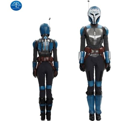Mandalore Cosplay Bo Katan Kryze Cosplay Costume Women Halloween Outfit Armor Fancy Dress Helmet Custom Made