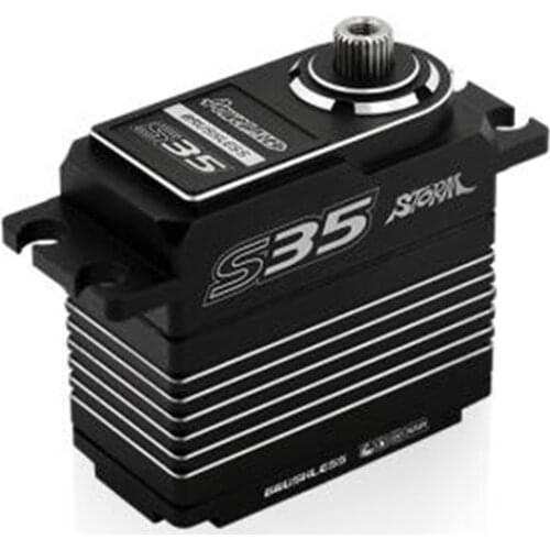 Power HD S35 Full Metal Competition Brushless Digital Servo Climb Car/Fixed Drone High Voltage Servo For Rc Truck Rc Car Parts