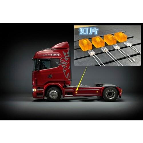 Make for TAMIYA 1/14 Mop Head SCANIA R470 R620 Side Skirt Lights Big Mac Studio