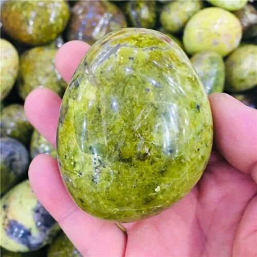 380g natural crystal opal palmetto stone