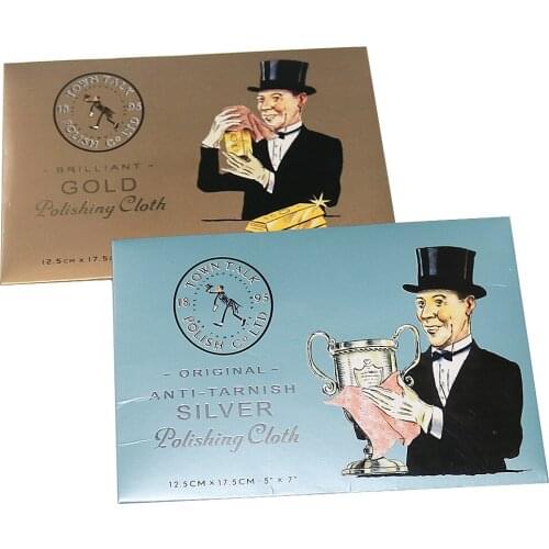 Connoisseurs Silver Polishing Cloth Jewelry Cleaner