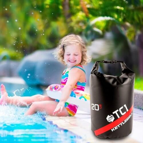 PVC Portable Dry Bag Waterproof Swimming Storage Bag Outdoor Sport Rafting Bag River Tracing Swiming Bucket Dry Bag 4L 5L 6L