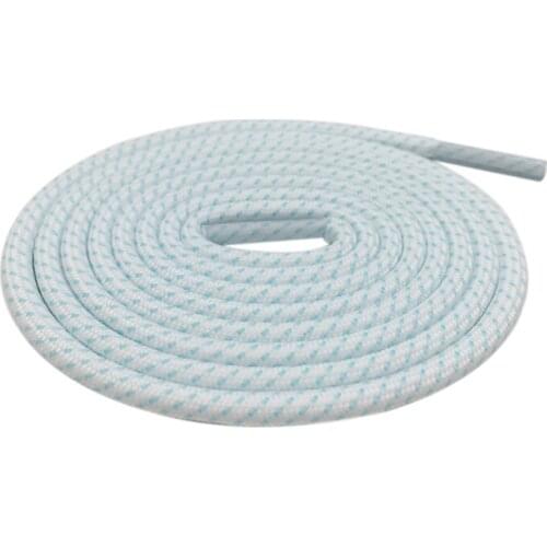 Coolstring Candy-Colored Walking Shoelaces Round Pope Dot Polyester Customized Length Shoe Lace For Fabric Shoe Leisure Sneaker