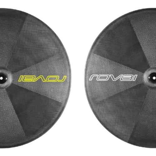 Carbon Disc Wheel Sticker TT Track Triathlon Wheel Decals for ROVAL 321 DISC