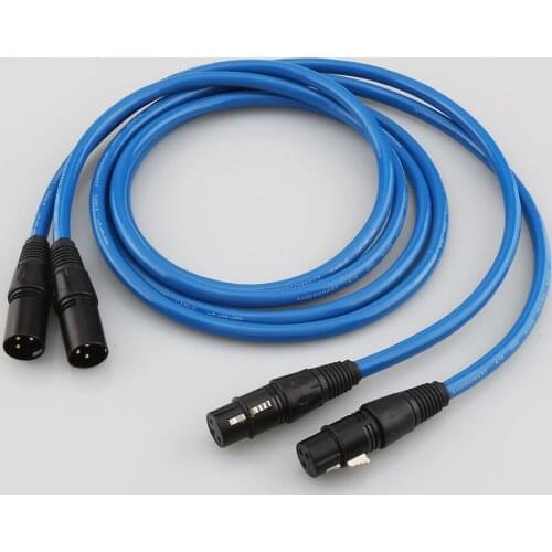 High Quality Audiocrast A10 Silver Plated Balanced Audio Interconnect Cable HIFI AMP CD