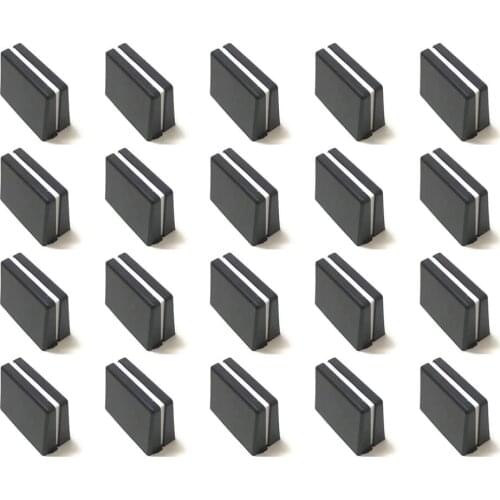 20pcs REPLACEMENT FOR FADER CROSSFADER KNOB DJM800 20pcs/lot Channel Crossfader potentiometer Fader Cap Knob For PIONEER DAC2371