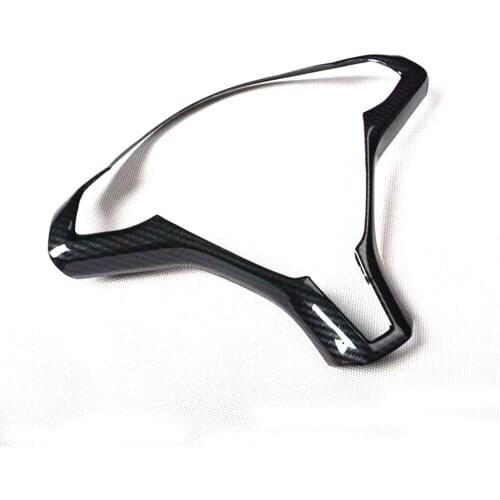 Car Styling For Tesla Model S 2014-2019 Car Steering Wheel Bezel Cover Trim Interior Car Accessory