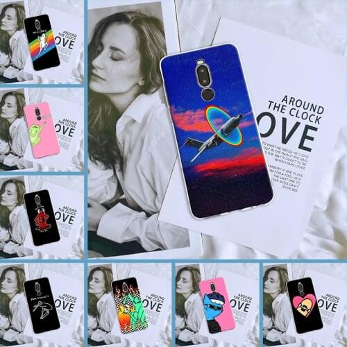 For Meizu X8 M10 Note 8 9 Back Cover Funny Cat Frog Heart Soft Phone Case For Meizu 16Xs 16s 17 Pro 16T Silicone Transparent
