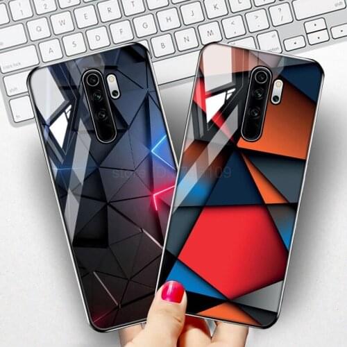 Redmi Note 8 Pro Case For Xiaomi Redmi Note 8 Pro 8Pro Case Tempered Glass Back Cover Redmi 8 Note 8T Shockproof PC Hard Funda