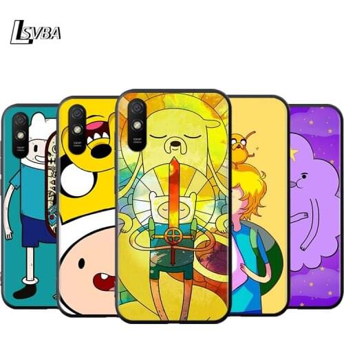 Adventure Game Time Silicone Cover For Xiaomi Redmi K40 K30i K30T K30S K30 K20 10X Ultra Pro Black Soft Phone Case Shell