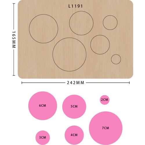 Wooden die Scrapbooking Cutting Dies Mold Wood Dies New Design Craft Paper Card Crafts Suitable for big shot machines