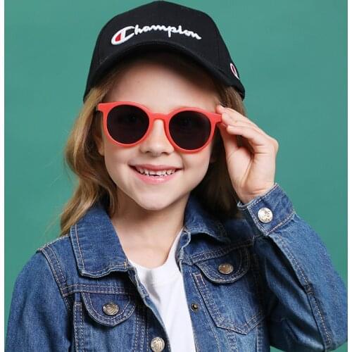 Children Kids Sunglasses Fashion Vintage Boys Girls Baby Sun Glasses UV400 Eyewear Child Shades Polarized Lens Sunglasses 18038