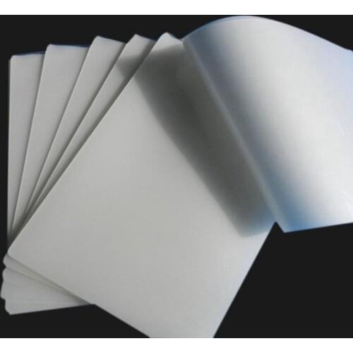 Hot 100PCS/lot 100 mic, A4 Thermal Laminating Film PET For Photo/Files/Card/Picture Lamination Cold Hot Laminator Film