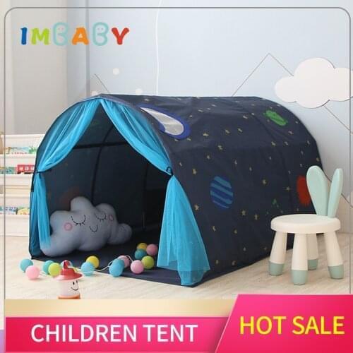 IMBABY Tents Playpen for Children Portable Outdoor Camping Tent Baby Toy Playhouse Comforting Sleeping Indoor Fence Playground