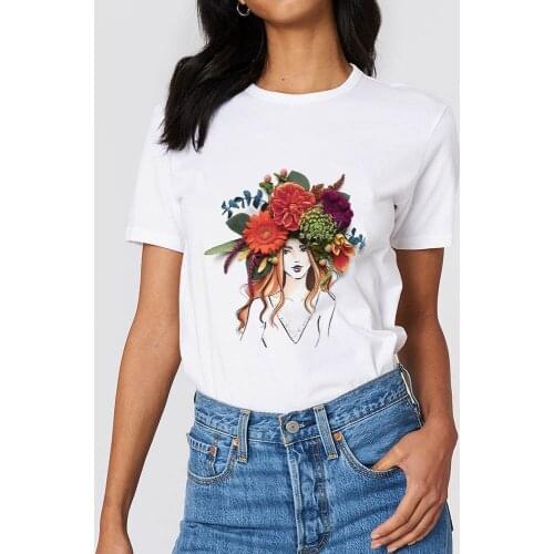 Summer Fashion Woman graphic printed Women t shirt 2021 Round Neck Short Sleeve Tshirt Harajuku Lady T shirt Mujer