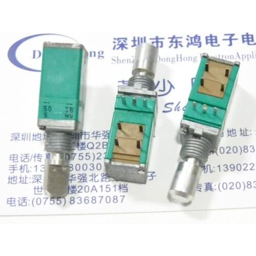 Nissan ALPS Alps RK097111202 precision potentiometers single joint B50K 15mm with self-locking switch