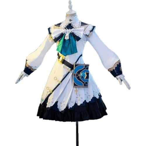 Genshin Impact COS clothing initial five-star Barbara COS Yujie full set cosplay R