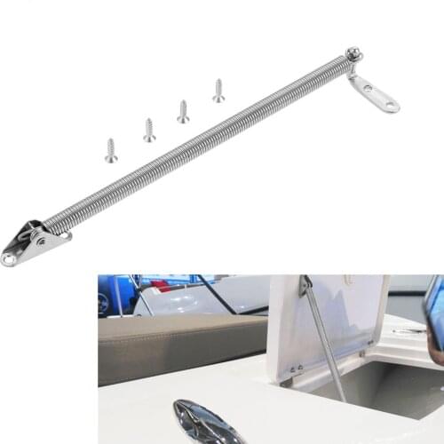 Stainless Steel Yacht Deck Hatch Spring Adjuster Cabin Hardware Door Porthole Door Hatch Support Spring Holder Boats Accessories