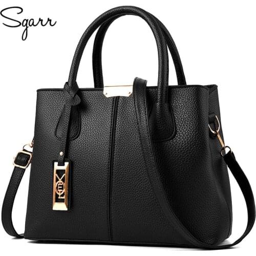 SGARR Women Handbag High Quality Ladies PU Leather Handbags Shoulder Bag Famous Designer Large Capacity Big Tote Cossbody Bags