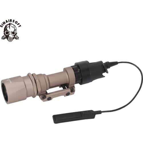 Tactical M951 LED Pistol Flashlight Weapon Rifle Airsoft Gun Light Version Super Bright Flashlight Element Weapons Weapon Lights