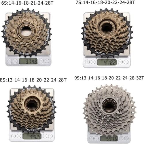 Bike Bicycle 6/7/8/9 Speed 14-28T/13-32T Rotary Freewheel Screw 6s/7s/8s/9s On For-Shimano Replacement For Broken Freewheel
