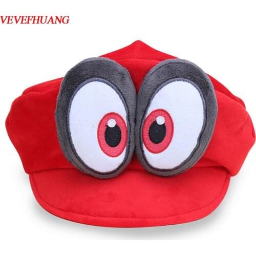 VEVEFHUANG Game Animal Super Brother Bros. Odyssey Hat Adult Kids Anime Cosplay Caps Halloween Xmas Carnival Party Props