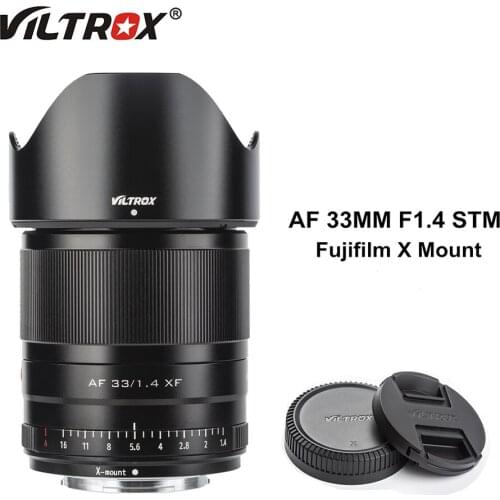 Viltrox 33mm F1.4 XF Auto Focus Portrait Large Aperture Lens APS-C For Fujifilm Fuji X Mount Camera Lens X-T3 X-T30 XS10 X-Pro2