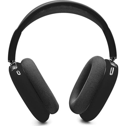 1Pair Protective Silicone Case Sweatproof Scratchproof Reusable Washable Cover Skin for Apple Airpods Air Pods Max Headphones