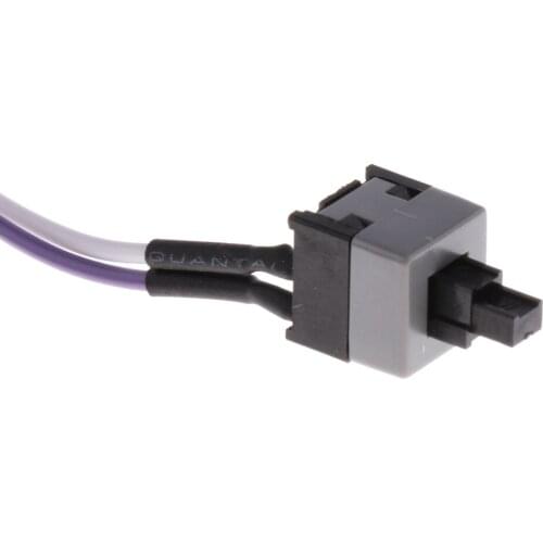 10Pcs PC ATX Wire Motherboard Switch Power Cable On/Off Supply for Computer