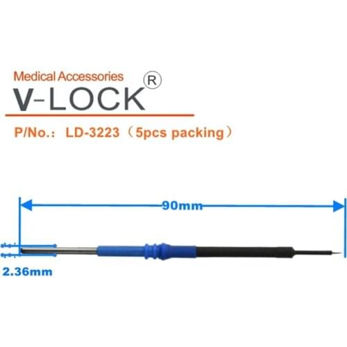 2019V-LOCK best electrosurgical electrode 2.40mm*115mm tungsten tip electrode