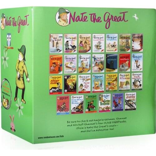 29 Books Nate the Great English Reading Book Learning Case Detective Story Educational StoryBook