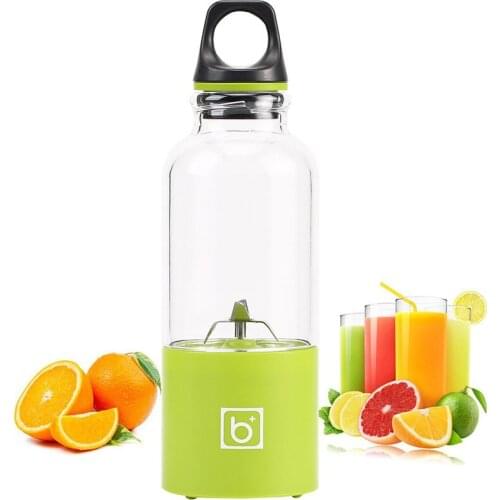 500ml Portable Usb Charging Electric Juicer Cup Multifunctional Fruit Vegetable Juice Blender Diy Practical Juice Maker