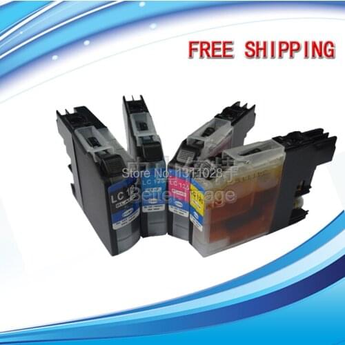 INK WAY LC127BK LC125 C M Y compatible ink cartridge with newly updated chips,free shipping