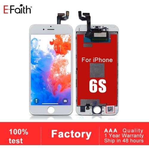 Efaith 20 PCS Grade AAA+++ LCD Or Screen For iPhone 6S Display With 3D Force Touch Screen Digitizer Assembly Display Free DHL