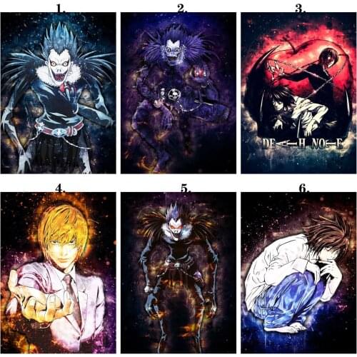 Canvas Painting Death Note Posters and Prints Wall Art Picture for Living Room Home Decor No Frame