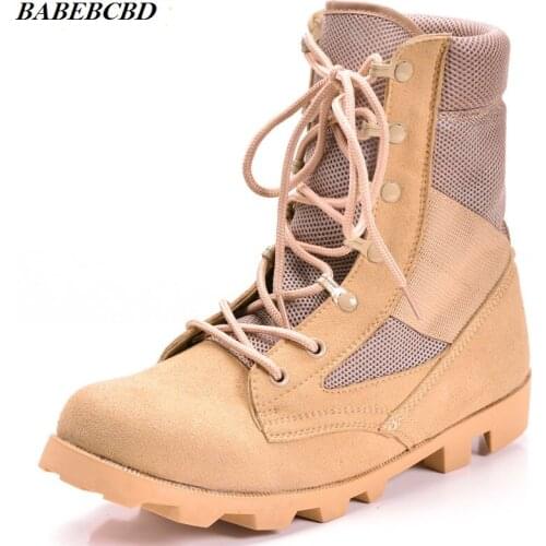 Punched Sheet Surface 07 Combat Boots Mens Hight-top Special Forces Combat Big Dumb Combat Tactical Outdoor Training Boots