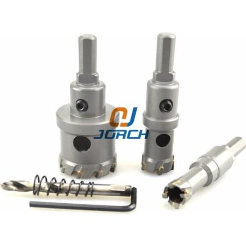 Carbide Tip HSS Drills Bit Hole Saw Set Stainless Steel Metal high range Superhard Alloy hole saw set 12-26mm