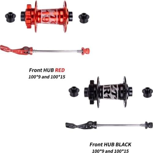 Mountain Bike Front Hub 32 Holes Thru Axle Quick Release Bicycle Disc Brake Hubs U2JB
