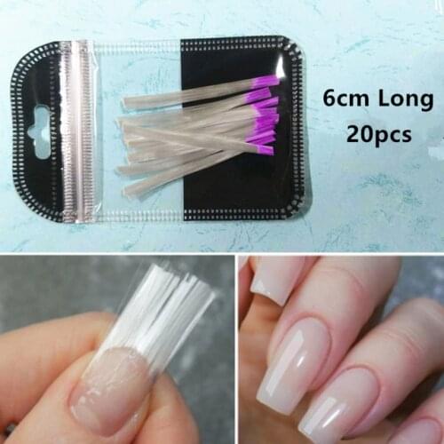 Professional Silk Fiberglass Nail Form Acrylic Tips Extension Gel Nail Accessory Glass Fiber Nail Extension Paper Tool