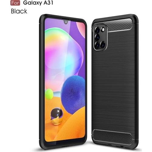 Wolfsay Anti-knock Case sFor Samsung Galaxy A11 A41 A21 A01 A31 Case Soft TPU Brushed Case For Samsung Galaxy A11 Fundas Coque