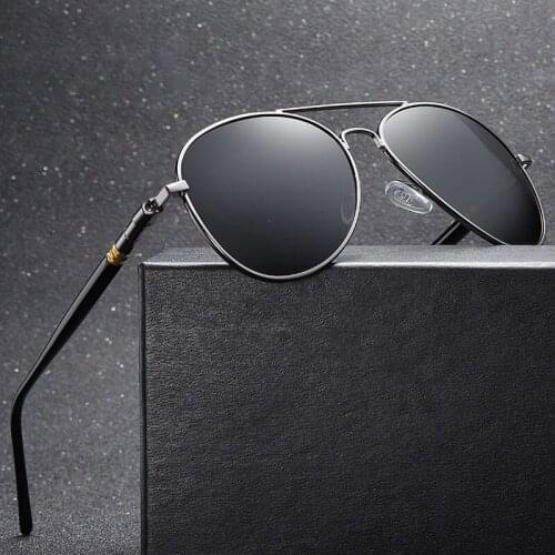 Classic Polarized Sunglasses Brand Design Men Metal Driving Sun Glasses Male UV400 Gafas Shades Eyewear Oculos de sol