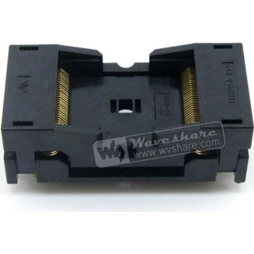 TSOP56 TSOP 56 648-0562211-A01 Wells IC Test Burn-In Socket Programming Adapter 18.4mm Width 0.5mm Pitch