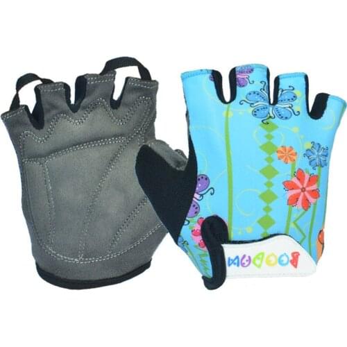 Outdoor Sports Cycling gloves Cartoon Breathable Non-slip Childrens Gloves For Boys Girls 6-10 Years Old Baby Ridding Gloves