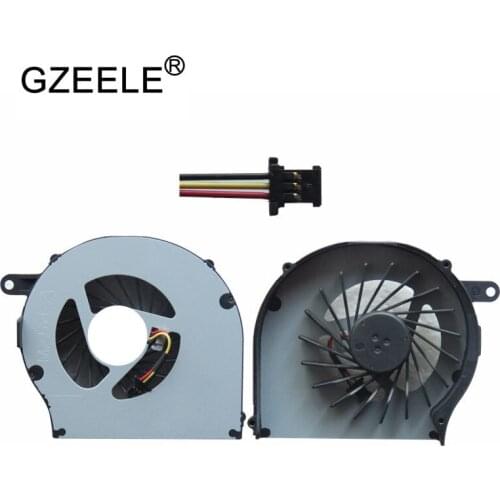 GZEELE new CQ57 laptop cpu cooling fan for HP for Pavilion G72 CQ72 G62 Series Laptops Replacement Cooler Fan 3 Lines