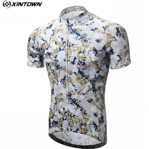 Xintown 2018 Mens Cycling Jersey Breathable mtb Bike Jersey Shirts Ropa Ciclismo Summer Sport Cycling Clothing Maillot Ciclismo