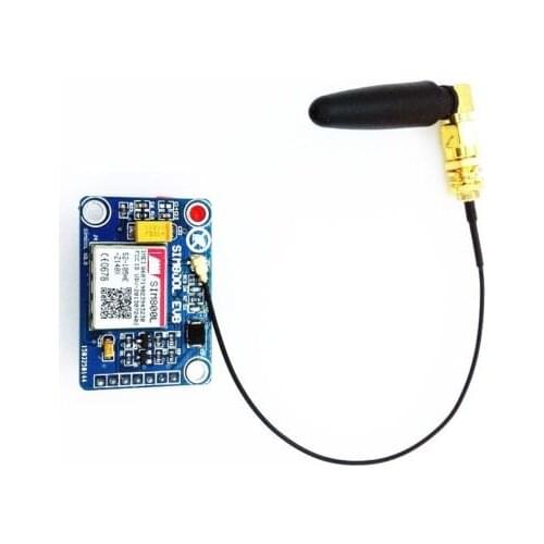 1PCS SIM800L V2.0 5V Wireless GSM GPRS MODULE Quad-Band W/ Antenna Cable Cap