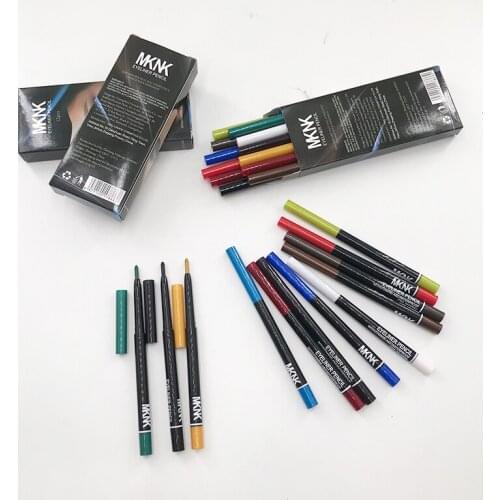 12/Pcs Different Colors Lip Liner Pencil Long-lasting Eyelaier Pen Makeup Tool For Women