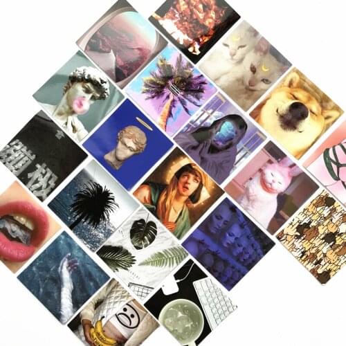 20pcs Random Mixed Stickers For Snowboard Laptop Luggage Car Fridge Car- Styling Vinyl Decal Home Decor Sticker Pegatinas